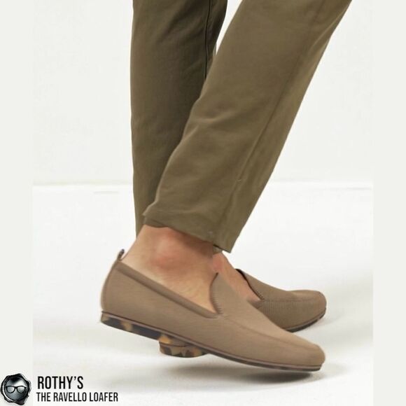 ROTHY’S THE RAVELLO LOAFER IN FADED BROWN SUSTAINABLE WASHABLE SHOES SIZE EU 42 - Picture 3 of 16
